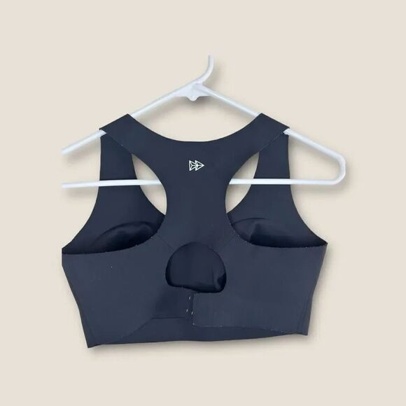 Yvette Black Sports Bra Size Medium - Picture 2 of 4